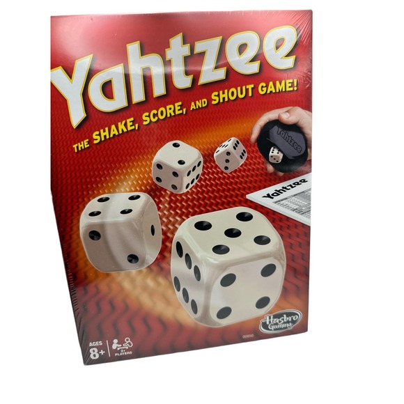 Yahtzee The Shake, Score & Shout Game Hasbro Dice Game - Picture 1 of 4